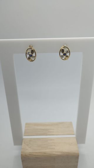 Pendientes oro 18k Quickgold