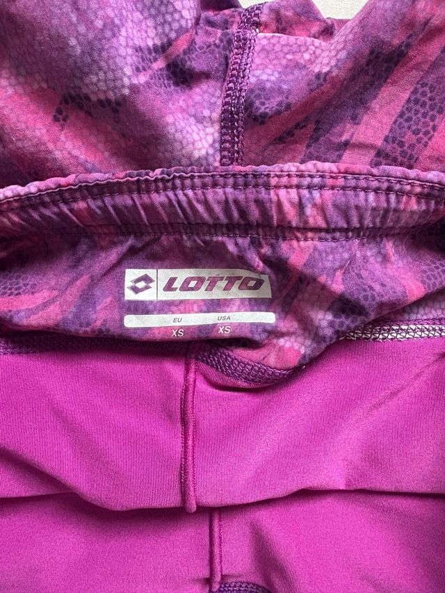Shorts Lotto 2 in 1 XS Fucsia