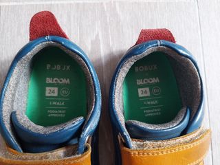 Scarpe Bobux bimbo blu/rosso/arancio, misura 24