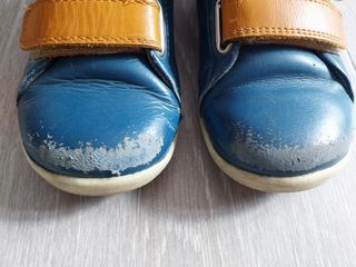 Scarpe Bobux bimbo blu/rosso/arancio, misura 24