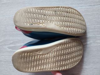 Scarpe Bobux bimbo blu/rosso/arancio, misura 24