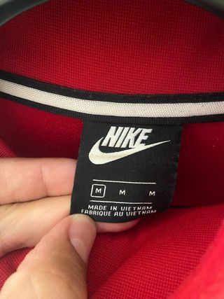 Sudadera Nike Air vintage roja-blanca