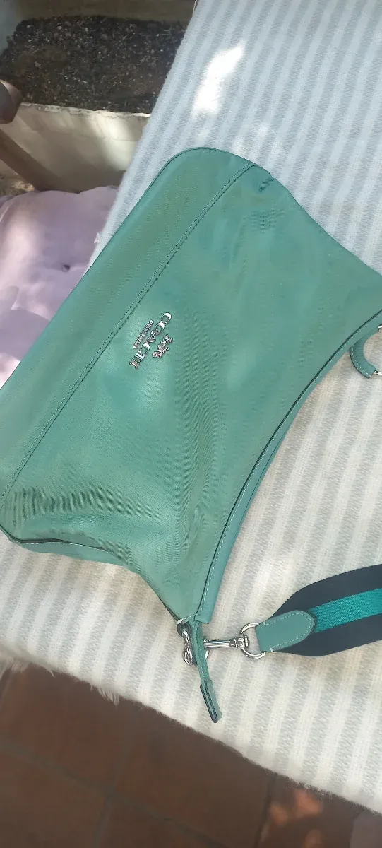 Bolso Coach turquesa