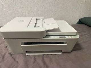 Impresora HP multifunción blanca