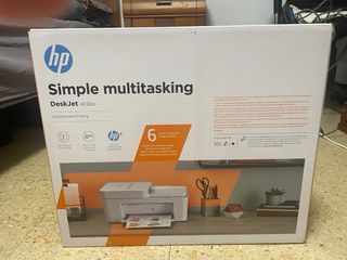 Impresora HP multifunción blanca