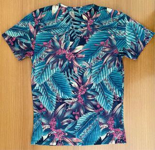 Maglietta Zara Man floreale