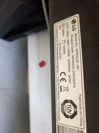 Microondas LG 800W - Grill 1000W
