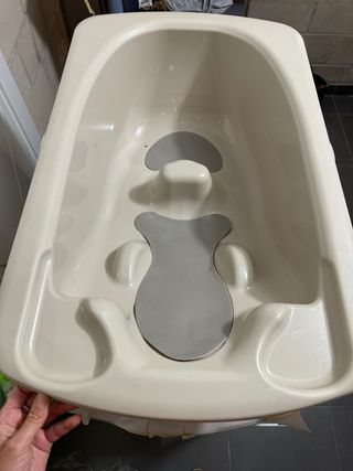 Cambiador bebé con bañera