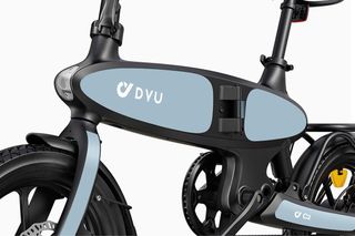 Bicicleta Eléctrica DYU C2 plegable, motor 350W 
