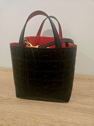 Bolso Carolina Herrera - Negro
 En garantía,ticket