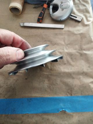 Polea aluminio SEAT 600