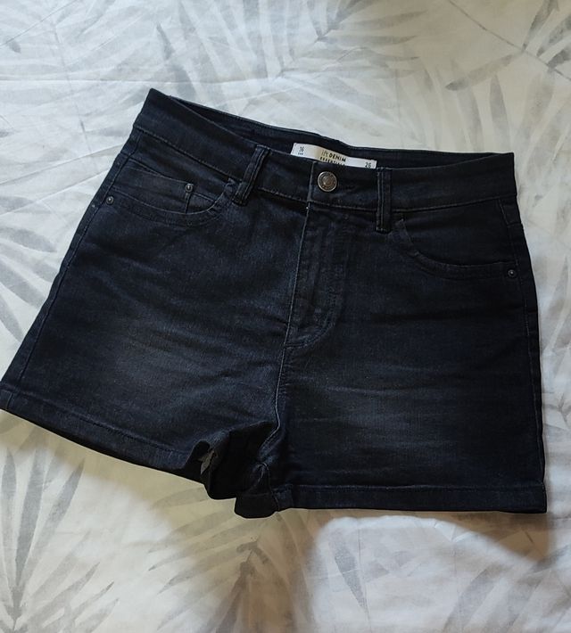 Shorts negros Lefties - Talla S