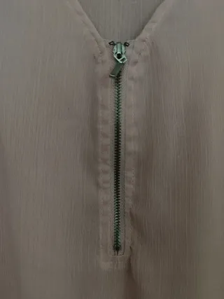 Top rosa gasa · Bershka · S (como nuevo)