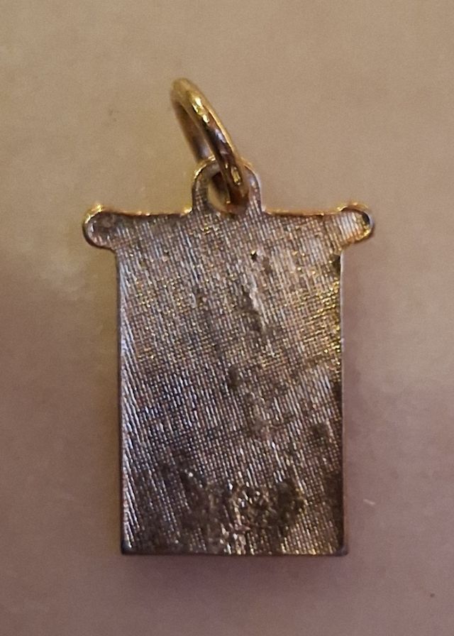 Ciondolo bandiera nautica dorato