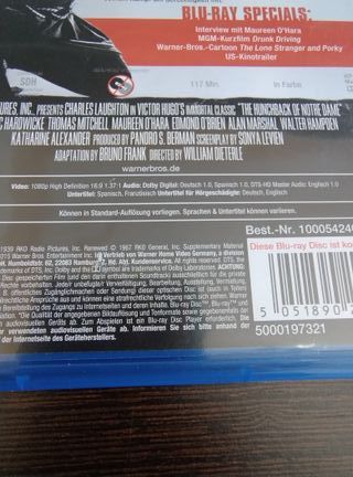 Esmeralda la zíngara blu-ray