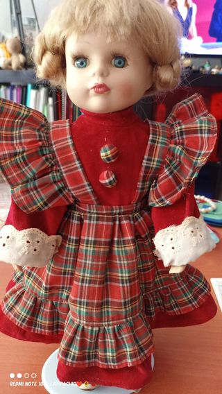 Muñeca porcelana vintage