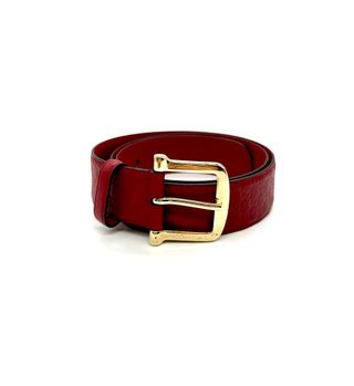 Cinturón Gucci rojo