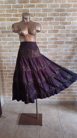 OFERTA FALDA FLAMENCA,GITANA.TALLA 38