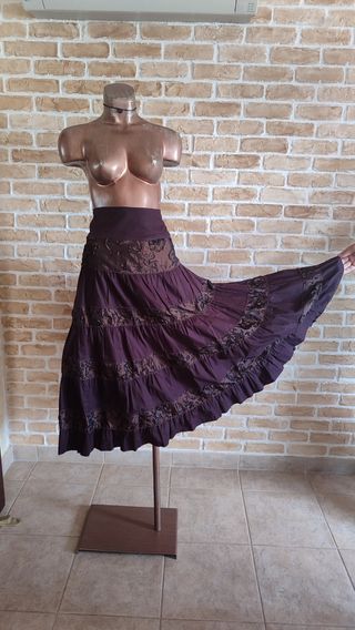 OFERTA FALDA FLAMENCA,GITANA.TALLA 38