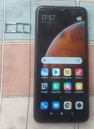 XIAOMI REDMI NOTE 9AT -128 gb PRECIO NO NEGOCIABLE
