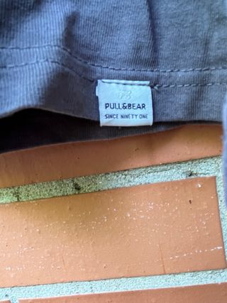 Camiseta Pull&Bear gris - talla M