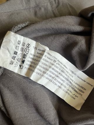 Camiseta Pull&Bear gris - talla M