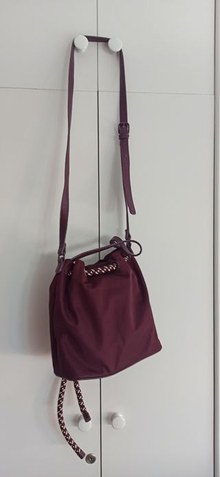 Bolso bandolera morado