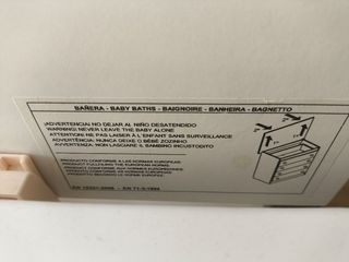 Cambiador Micuna + bañera