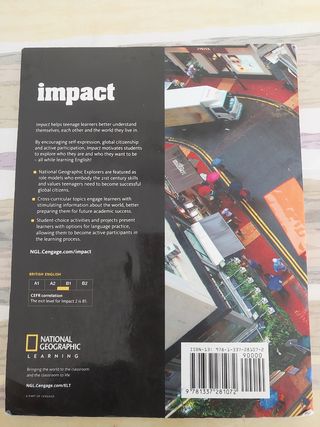Libro inglés Impact 2 
9781337281072
