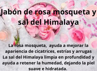 Jabones artesanales de rosa mosqueta