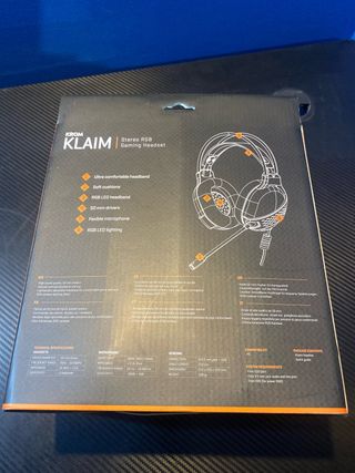 Auriculares Krom Klaim RGB
