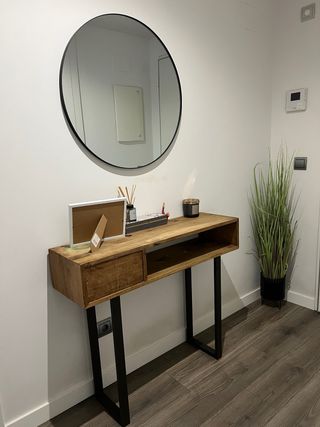 Recibidor madera & espejo De Maison Du Monde