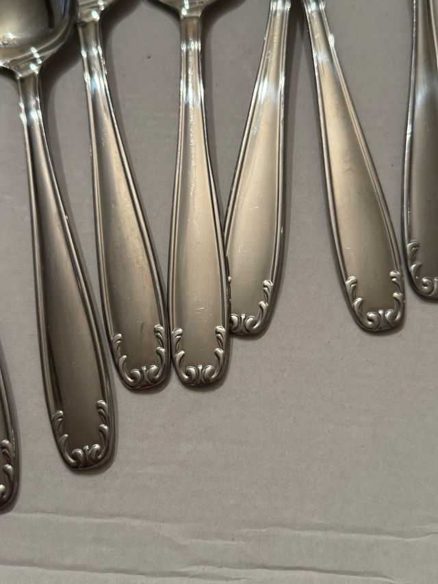 Cucharas Acero Inoxidable 12und