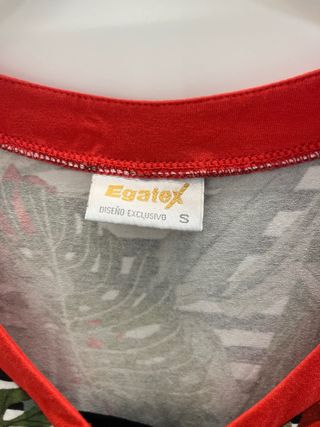 Vestido estampado tropical