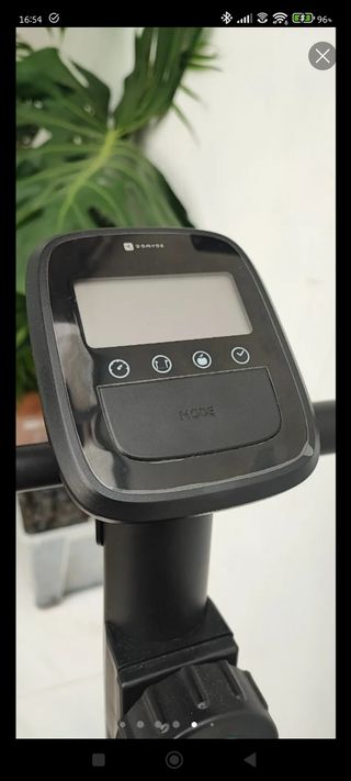 Bicicleta estática ejercicio