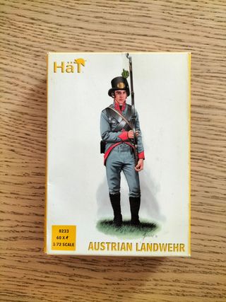 Hät 1/72. Rari Napoleonic Austrian Landwehr