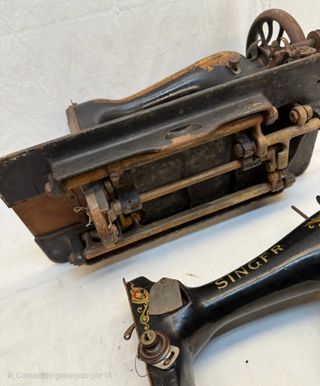 2 Máquinas Coser Singer Antiguas