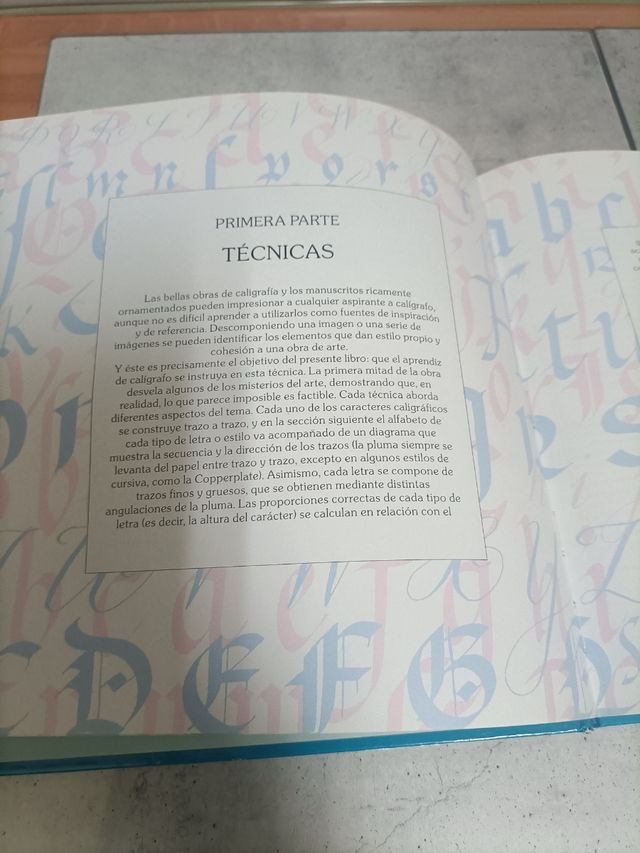 Enciclopedia Técnicas de Caligrafía