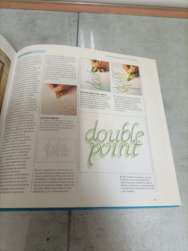 Enciclopedia Técnicas de Caligrafía