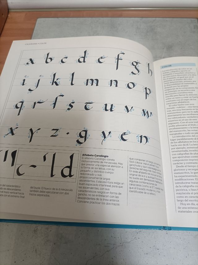 Enciclopedia Técnicas de Caligrafía