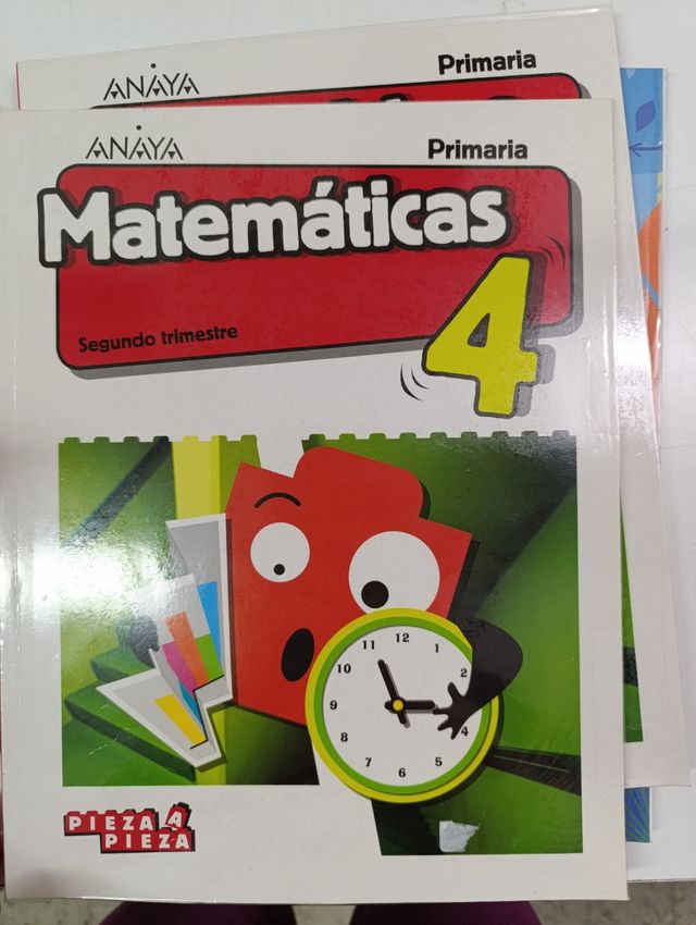 Libros de texto primaria Anaya y SM