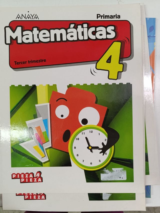 Libros de texto primaria Anaya y SM