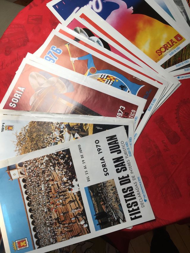 Carteles Fiestas San Juan Soria (1970-1994)