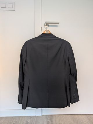 Traje negro hombre - talla M