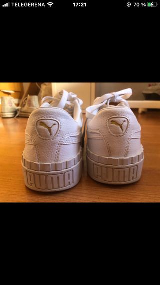 Zapatillas Puma blancas talla 38