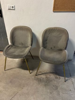 Sillas de salon y comedor.