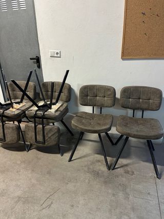 Sillas de salon y comedor.