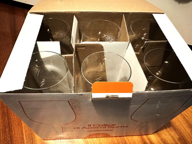 Bicchieri Aperol Spritz x12