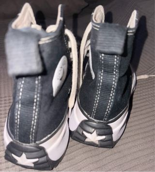 Converse plataforma negras