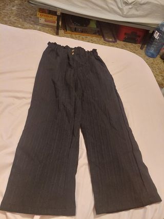 Pantalones Lino Negro - Nuevos